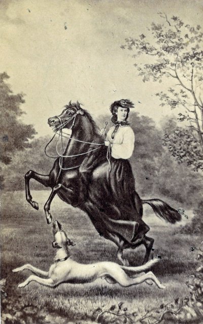 Elisabeth, kejserinde af Østrig og dronninggemalinde af Ungarn (24. december 1837 - 10. september 1898) (foto) af Unknown photographer