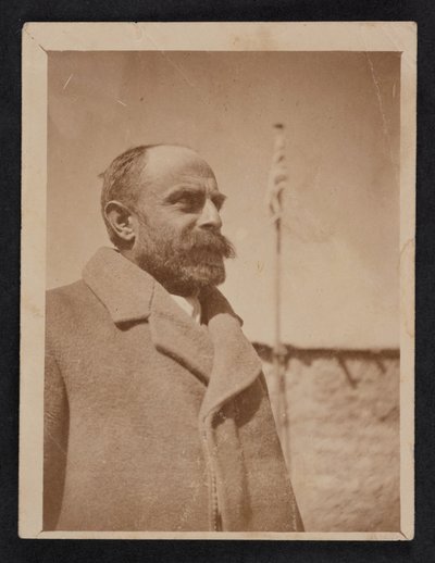 Francis Younghusband i Tibet af Unknown photographer