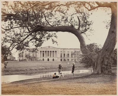 Government House, Barrackpore, fra syd af Unknown photographer