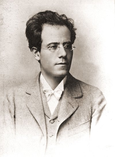 Gustav Mahler (1860 - 1911). af Unknown photographer