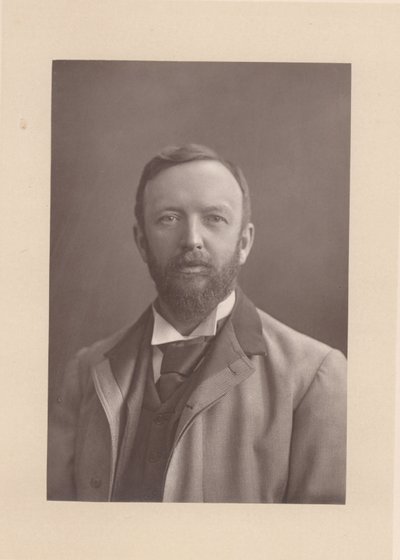 Henry Arthur Jones (1851-1929) engelsk dramatiker (s/h-foto) af Unknown photographer