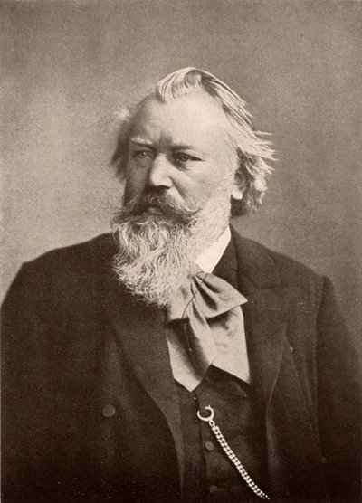 Johannes Brahms (1833-1897) af Unknown photographer