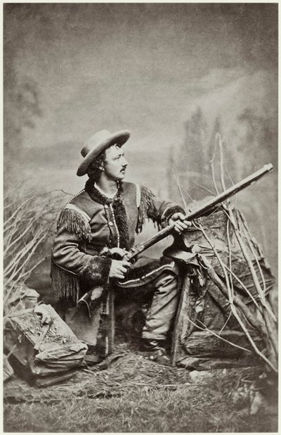 John Baker Omohundro bedre kendt som Texas Jack, en cowboy og grænsespejder for den konfødererede hær af Unknown photographer
