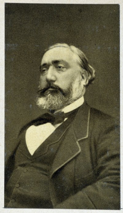 Leon Gambetta i 1881 af Unknown photographer