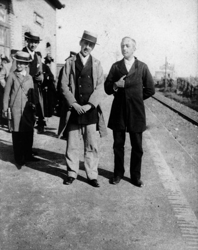 Marcel Proust i Cabourg af Unknown photographer