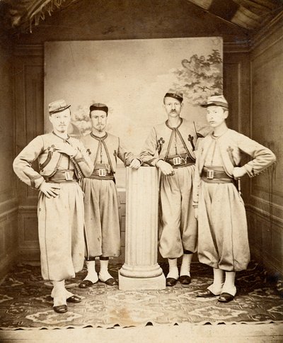 Pavelige Zouave - Pavelige Zouave - 1865 - af Unknown photographer