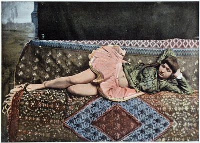 Perser i et harem af Teheran - fotografi, slutningen af det 19. århundrede af Unknown photographer