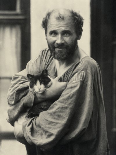 Billede af Gustav Klimt (1862-1918) af Unknown photographer