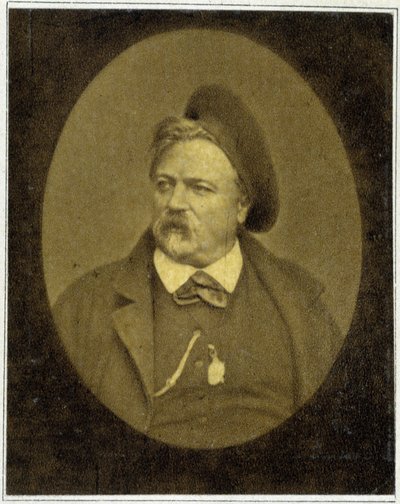 Portræt af Alfred Grévin (1827 - 1892) i 1887. af Unknown photographer