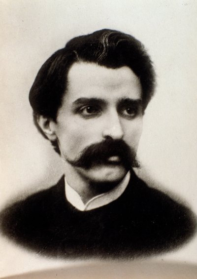 Portræt af Alfredo Catalani (s/h foto) af Unknown photographer