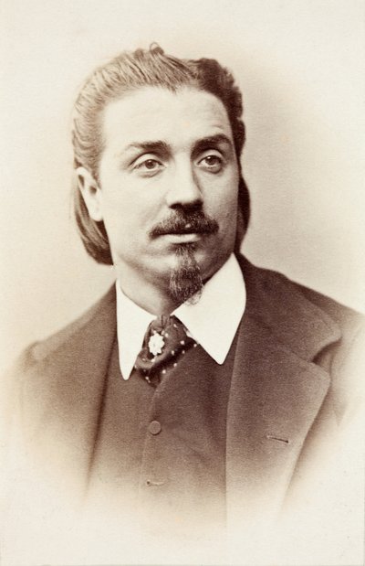 Portræt af Antonio Cotogni af Unknown photographer
