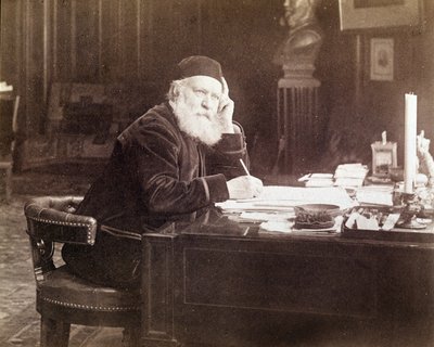 Portræt af Charles Gounod (1818 - 1893), fransk komponist. af Unknown photographer