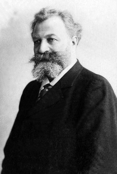 Portræt af Edouard Colonne (1838-1910), fransk violinist og dirigent. af Unknown photographer