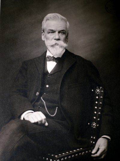 Portræt af Ernest Gaston Joseph Solvary (foto) af Unknown photographer