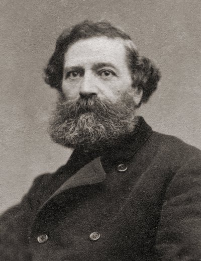 Portræt af Felix Pyat (1810-1889) fransk forfatter, journalist og politiker af Unknown photographer