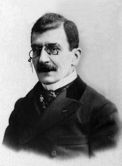Portræt af Ferdinand Brunetiere (1849-1906), fransk litteraturkritiker. af Unknown photographer