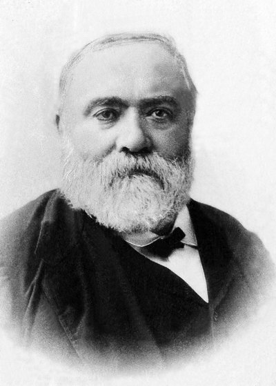 Portræt af Francisque Sarcey (1827-1899), fransk journalist. af Unknown photographer