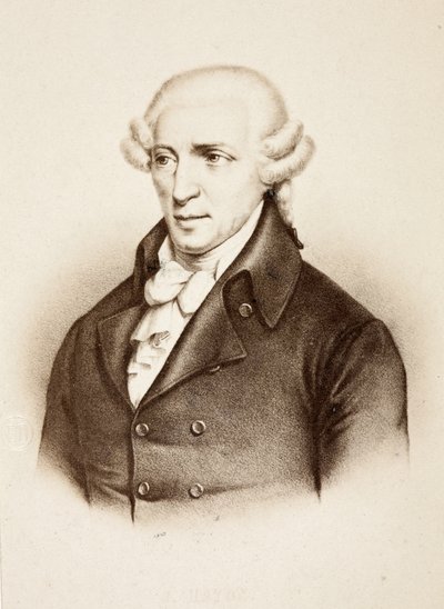 Portræt af Franz Joseph Haydn af Unknown photographer