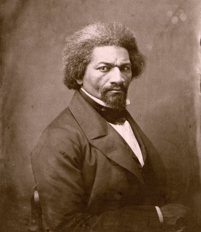 Portræt af Frederick Douglass (albumin print) af Unknown photographer