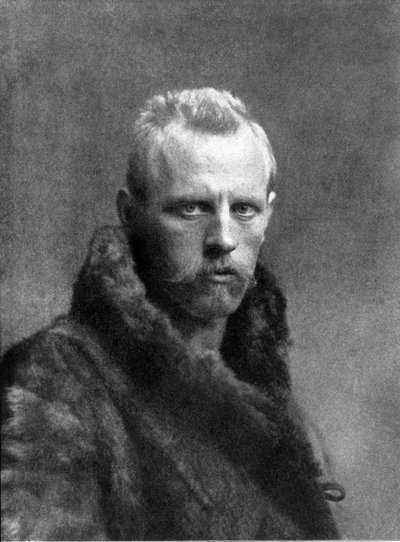 Portræt af Fridtjof Nansen (1861-1930), norsk opdagelsesrejsende af Unknown photographer