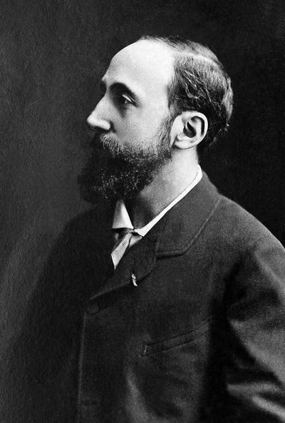 Portræt af Jules Claretie (1840-1888), fransk forfatter. af Unknown photographer