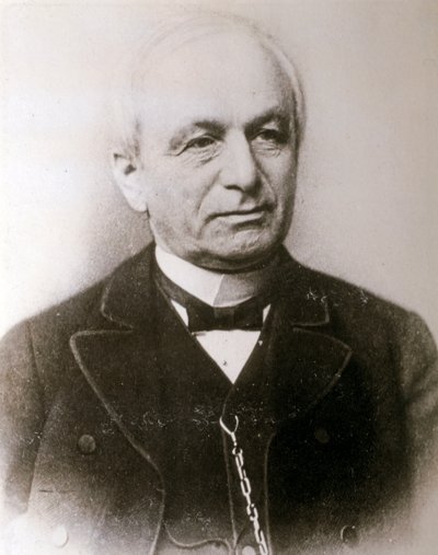 Portræt af Leopold Kronecker (foto) af Unknown photographer