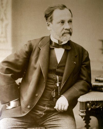 Portræt af Louis Pasteur (foto) af Unknown photographer