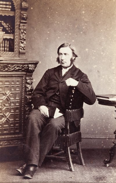 Portræt af pastor Sir John Pentland Mahaffy af Unknown photographer