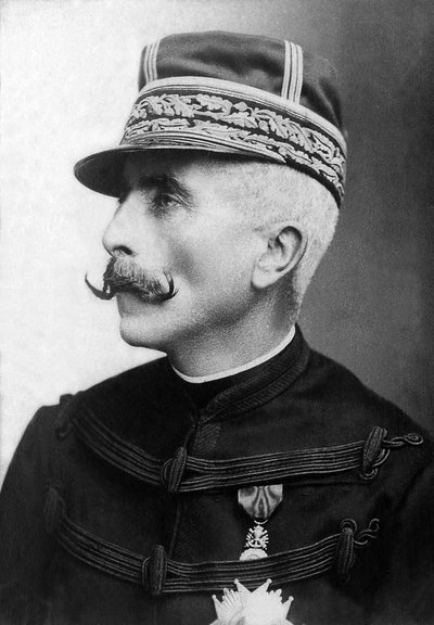 Portræt af markisen Gaston Alexandre Auguste de Galliffet (1830-1909), general for den franske armé. af Unknown photographer
