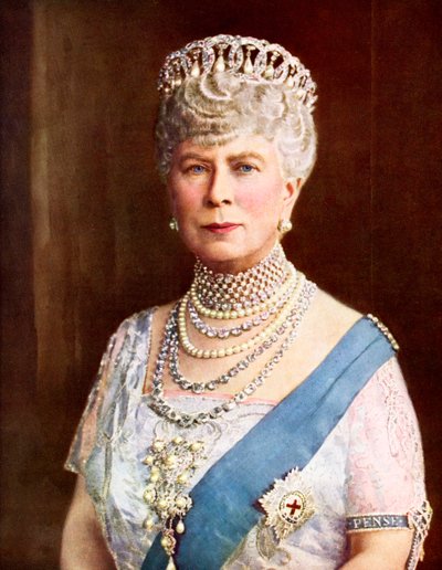 Dronning Mary, kong George V