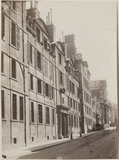 Sorbonne Street, Paris af Unknown photographer