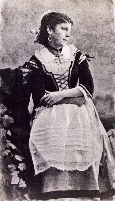Teresina Brambilla (1845-1921) iført scenekostume af Unknown photographer