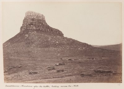 Slagmarken i Isandlwana af Unknown photographer