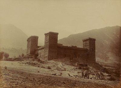 View of Chitral Fort, 1895dani af Unknown photographer