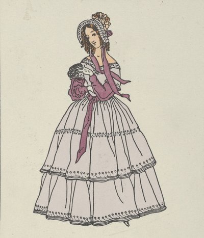 Biedermeier Fashion, 1908. af Urban Janke