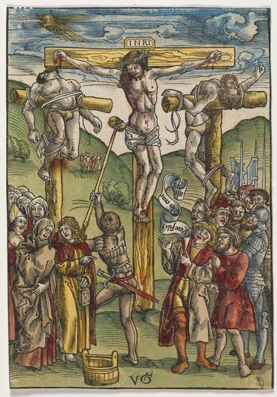 The Passion: The Crucifixion, før 1508. af Urs I Graf