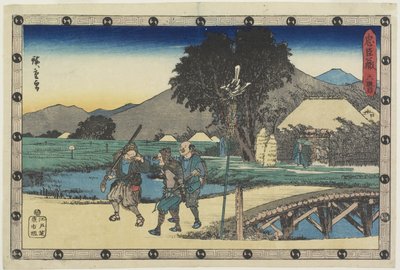 Lov 6, 1838 af Utagawa Hiroshige