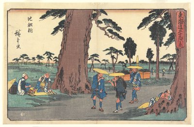 Chiryu af Utagawa Hiroshige