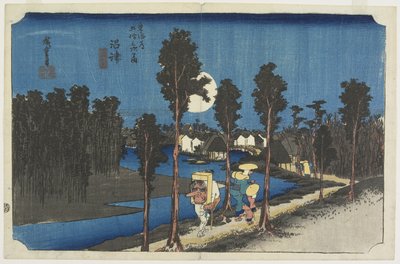 Dusk Scene, Numazu, ca. 1833 af Utagawa Hiroshige