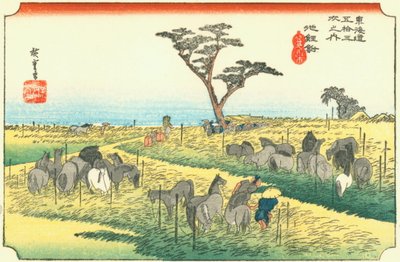 Hiroshige40 chirifu af Utagawa Hiroshige