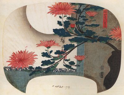 Hiroshige, Krysantemum af Utagawa Hiroshige