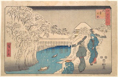 Meguro af Utagawa Hiroshige