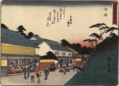Narumi, 1837-1844 af Utagawa Hiroshige