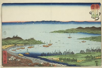 Echigo Niigata - Echigo-provinsen (Echigo Niigata) - Echigo-provinsen (Echigo Niigata) af Utagawa Hiroshige