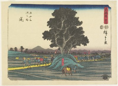 No.47 Sek, 1847-1852 af Utagawa Hiroshige
