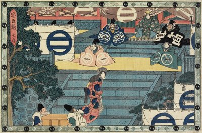 Prolog, ca. 1838 af Utagawa Hiroshige