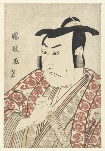 Del s Tepo RT Ret Van Ichikawa Omezo af Utagawa Kunimasa