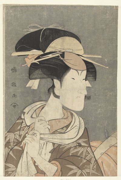 Del s Tepo RT Ret Van Nakayama Tomi Saburo af Utagawa Kunimasa