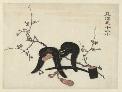 Sadel og slev af Utagawa Kunisada (I) (attributed to)