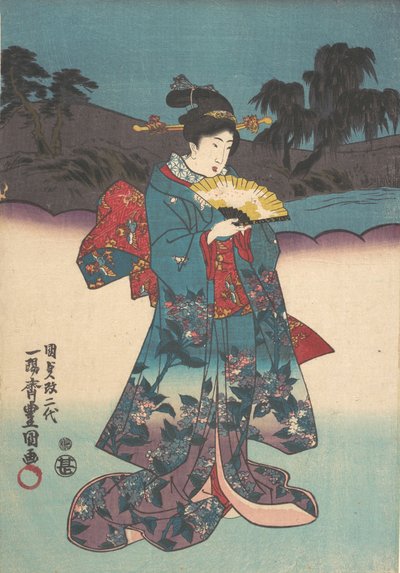 Print. af Utagawa Kunisada